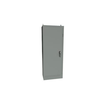 Wiegmann 3 Point Latch with Padlock Handle Electrical Enclosures, 72 in H, 18 in D, 33 in W WRD72XM3318FS4